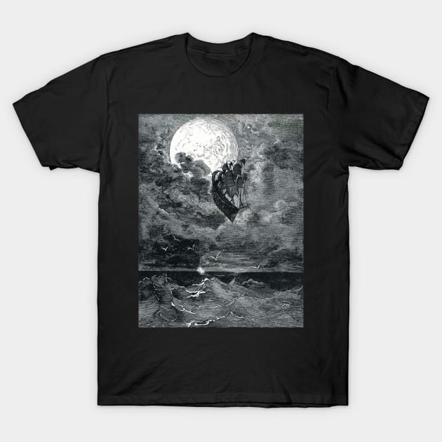 A Voyage to the Moon - Gustave Dore T-Shirt by forgottenbeauty